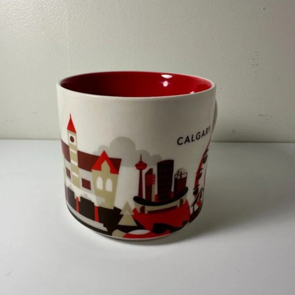 Starbucks  you are here collection Calgary mug